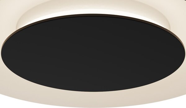 Stropní LED svítidlo Piattino, 1x LED 30w, 3000-6000k, b/w