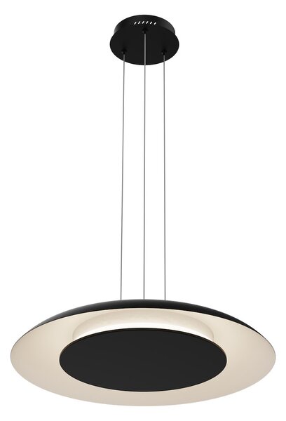 Závěsné LED svítidlo Piattino, 1x LED 30w, 3000-6000k, b/w