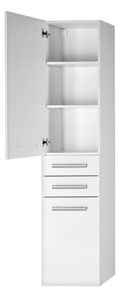 Aqualine Aqualine, VEGA Skříňka vysoká s košem, 40x184x31cm, bílá, VG180