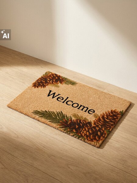 Sinsay - Rohožka s nápisem Welcome - vícebarevná