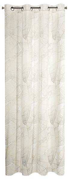 ZATEMŇOVACÍ ZÁVĚS NA KROUŽCÍCH LIMITED COLLECTION LUNA2 140X250 CM BÍLÁ