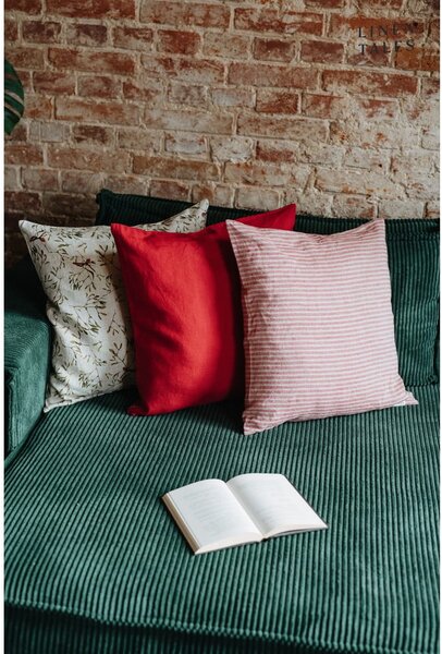 Povlak na polštář s vánočním motivem 40x60 cm – Linen Tales