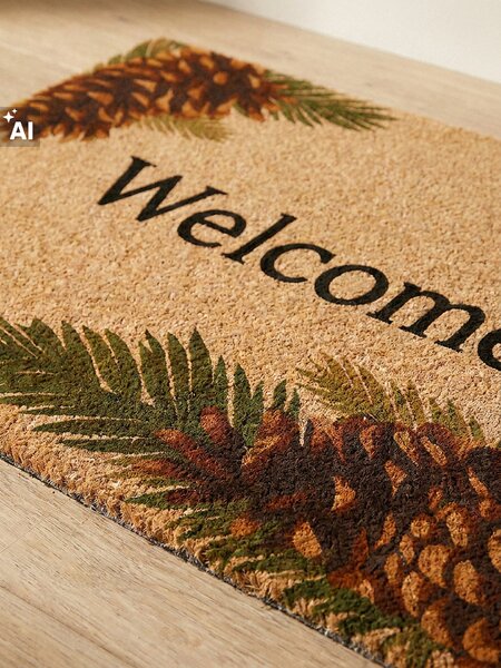 Sinsay - Rohožka s nápisem Welcome - vícebarevná