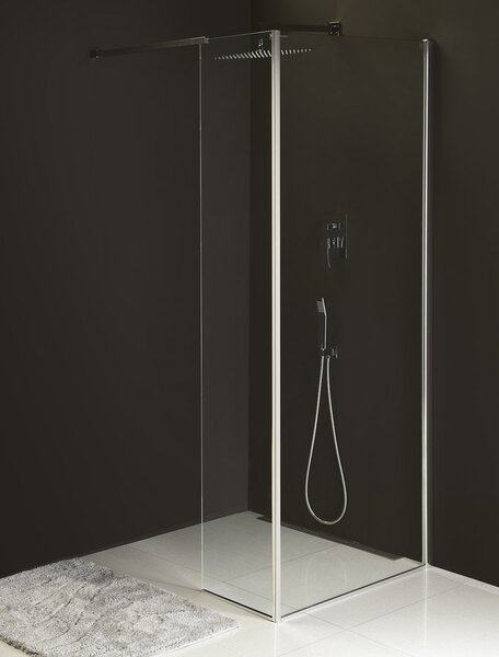 Polysan Polysan, MODULAR SHOWER přídavný panel pro instalaci na stěnu modulu 2, 1000 mm, pravý, MS2B-100R