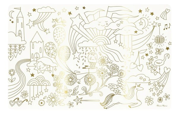 Papírová prostírání v sadě 8 ks 28x42.5 cm Happy Icons – Meri Meri