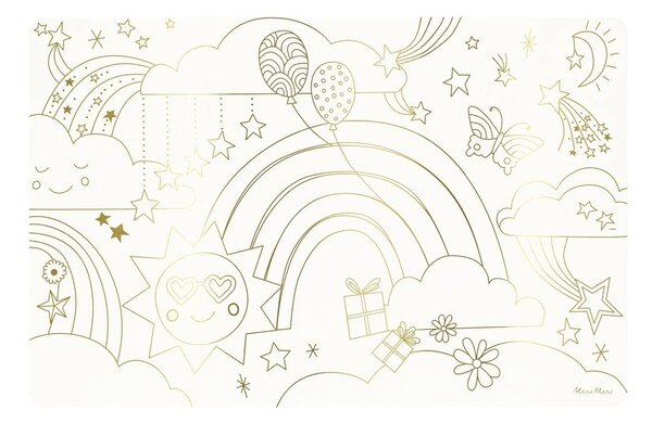 Papírová prostírání v sadě 8 ks 28x42.5 cm Happy Icons – Meri Meri