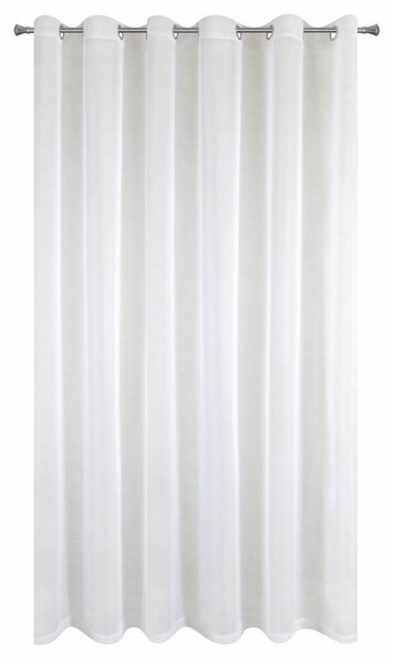 ZÁCLONA NA KROUŽCÍCH LUCY 300 CM X 250 CM CM BÍLÁ BS