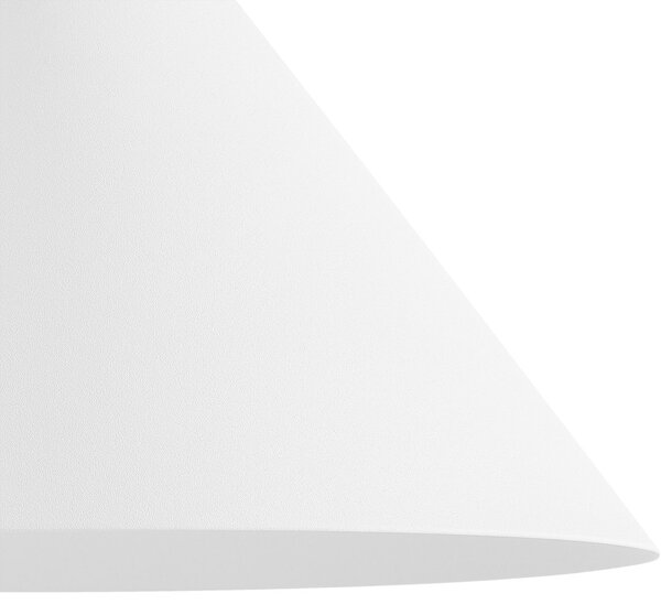 Nástěnné svítidlo Capital, 1x bílé kovové stínítko, (fi 21cm), w