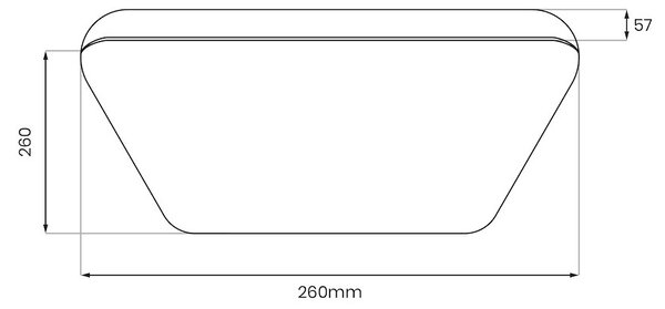 Stropní LED svítidlo Nemo, 1x LED 11w, 4000k, b