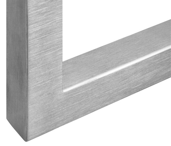 Sapho Sapho, Uzavřená konzole 490x150x30mm, broušená nerez, 1 kus, 30384