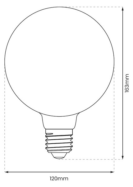 LED žárovka E27 teplá 3000k 15w 1521 lm