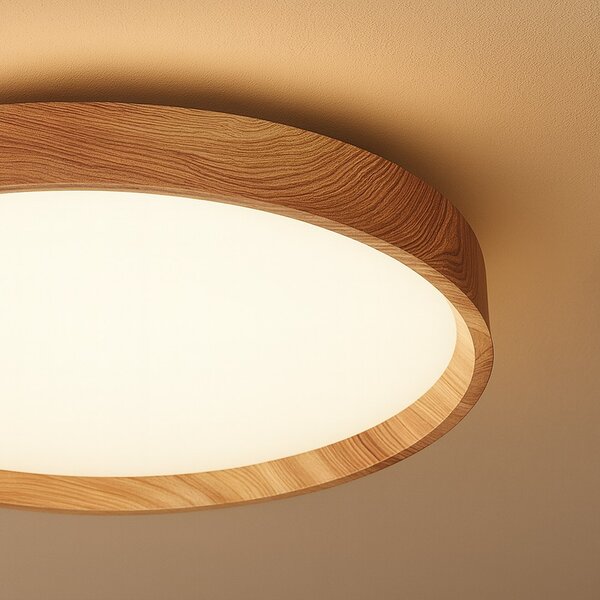 Stropní LED svítidlo Orinoko, 1x LED 36w, 4000k, imitace dřeva