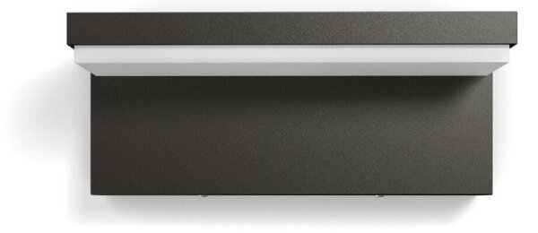 Philips Bustan UltraEfficient venkovní nástěnné LED svítidlo 3,8W lm 2700K IP44, antracitové