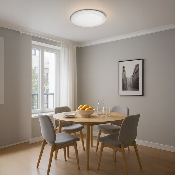 Stropní LED svítidlo Lugo, 1x LED 36w, 4000k, (fi 48cm), w