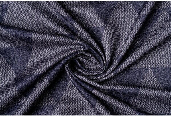 Modro-šedý závěs 130x260 cm Zatapa – Mendola Fabrics
