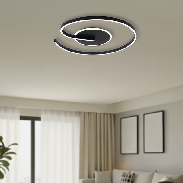 Stropní LED svítidlo Lorenzo, 1x LED 22w, 4000k, b