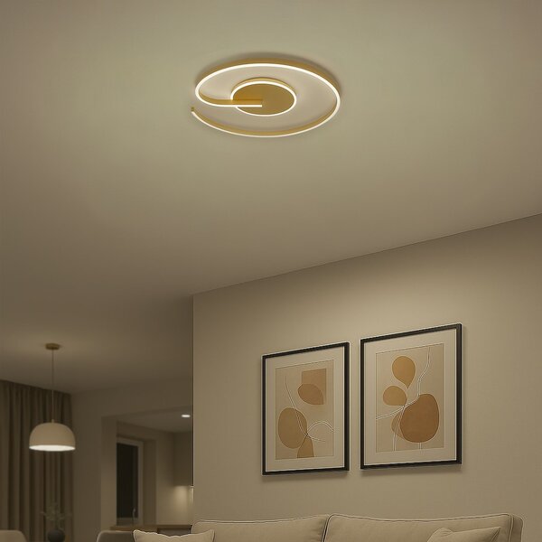 Stropní LED svítidlo Lorenzo, 1x LED 22w, 4000k, g
