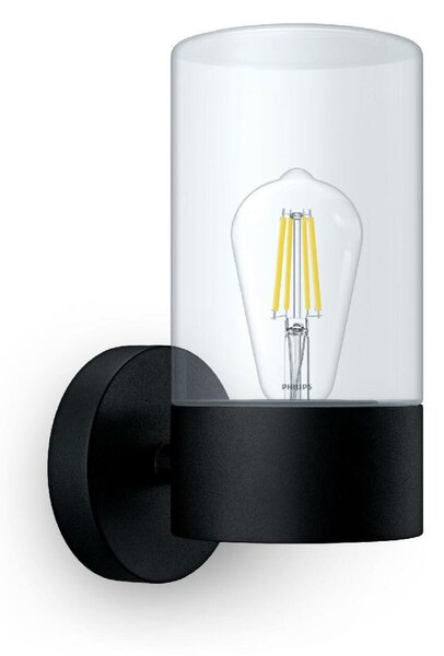 Philips Flareon venkovní nástěnné svítidlo E27 max. 25W bez zdroje IP44, černé