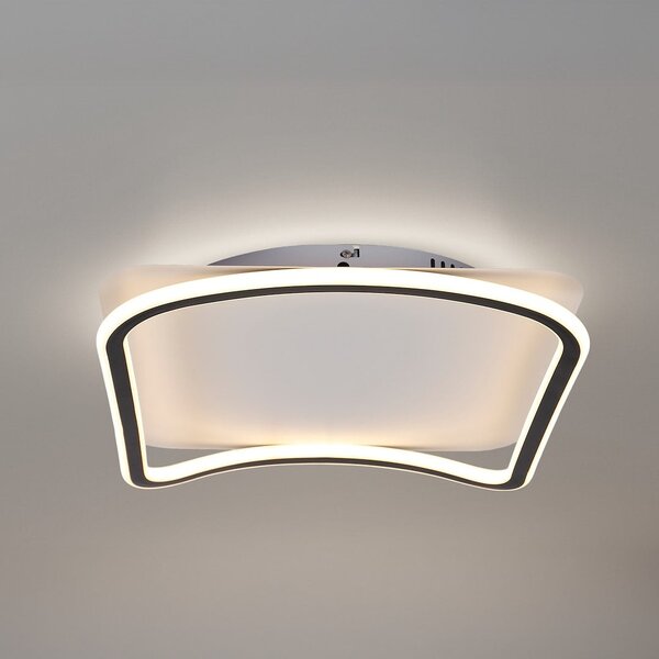 Stropní LED svítidlo Cali Square, 1x LED 30w, 4000k, b