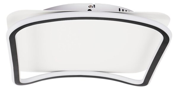 Stropní LED svítidlo Cali Square, 1x LED 30w, 4000k, b