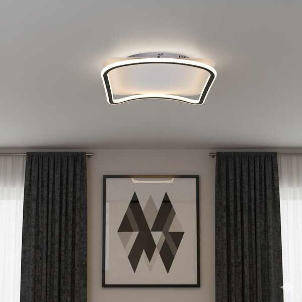 Stropní LED svítidlo Cali Square, 1x LED 30w, 4000k, b