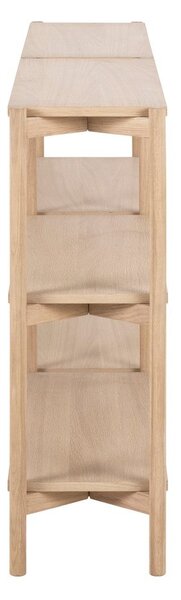 Knihovna v dekoru dubu v přírodní barvě 169x88x30 cm Braidwood – Actona