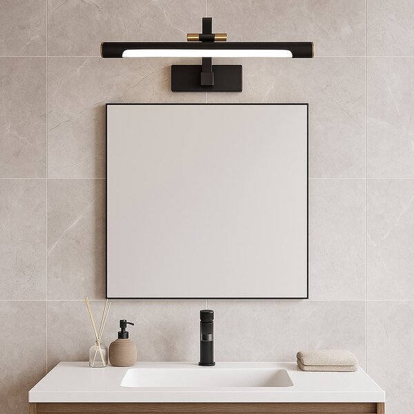Nástěnné LED svítidlo Vinci, 1x LED 12w, 4000k, (fi 40cm), b/g
