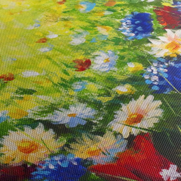 Obraz divokých květin (70x50 cm)