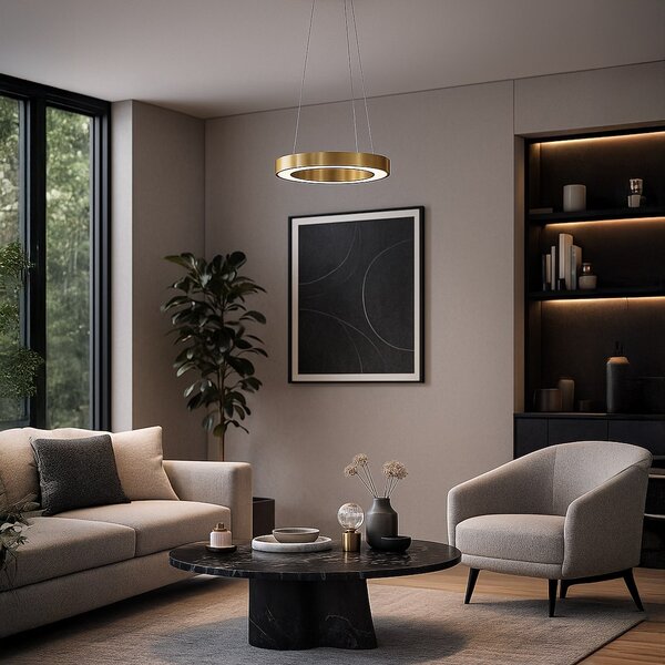 Závěsné LED svítidlo Union, 1x LED 40w, 3000-6000k, g