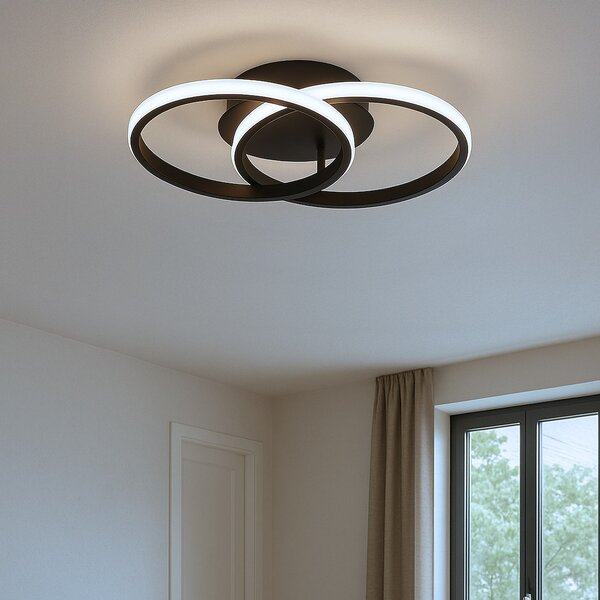 Stropní LED svítidlo Titano, 2x LED 12w, 4000k, b
