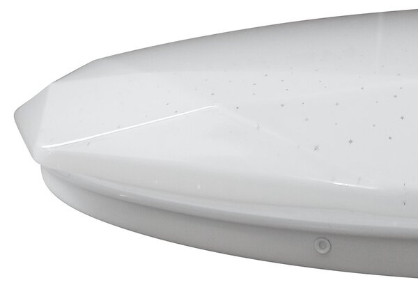 Stropní LED svítidlo Hex, 1x LED 72w, 3000-6000k, (fi 50 cm), w, s ovladačem