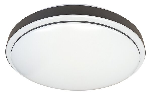 Stropní svítidlo Liria, 1x bílé plastové stínítko, (fi 26cm), b