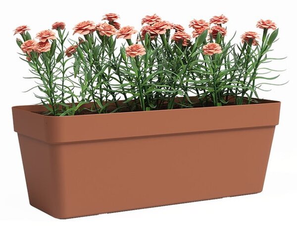 Samozavlažovací truhlík z recyklovaného plastu 50 cm Capri – Artevasi