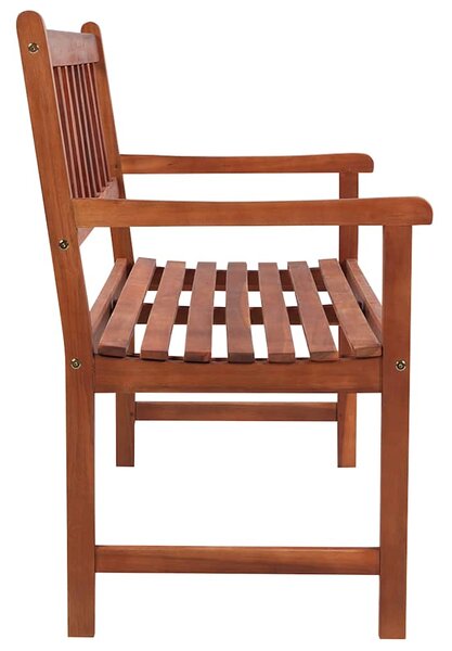 Zahradní lavice s poduškou 120 cm masivní akáciové dřevo 3063784