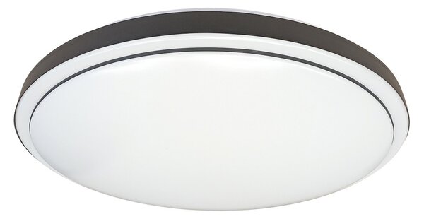 Stropní svítidlo Liria, 1x bílé plastové stínítko, (fi 39cm), b