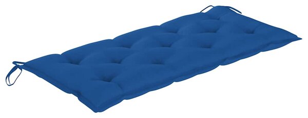 Zahradní lavice s poduškou 120 cm masivní akáciové dřevo 3063793