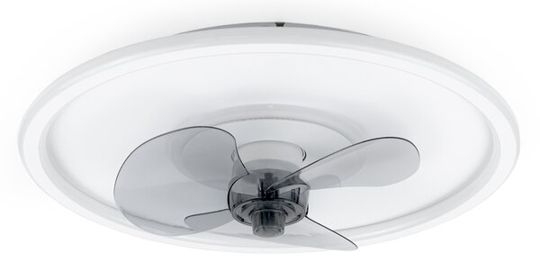 Noaton 13045W Puppis, bílá, stropní ventilátor se světlem (Použitý, Záruka 21 měsíců)