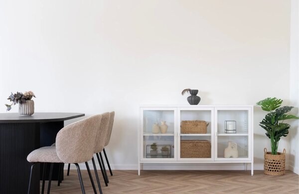 Nordic Living Set dvou dekorativních košů Bogli z přírodních vláken