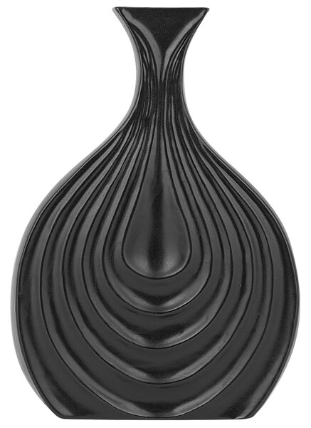 Kamenina Dekorativní váza 25 Černá THAPSUS