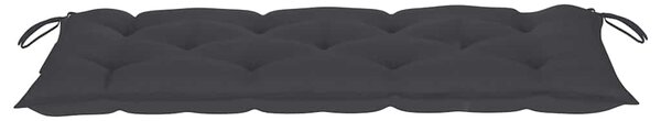 Zahradní lavice s poduškou 120 cm bambus 3063891