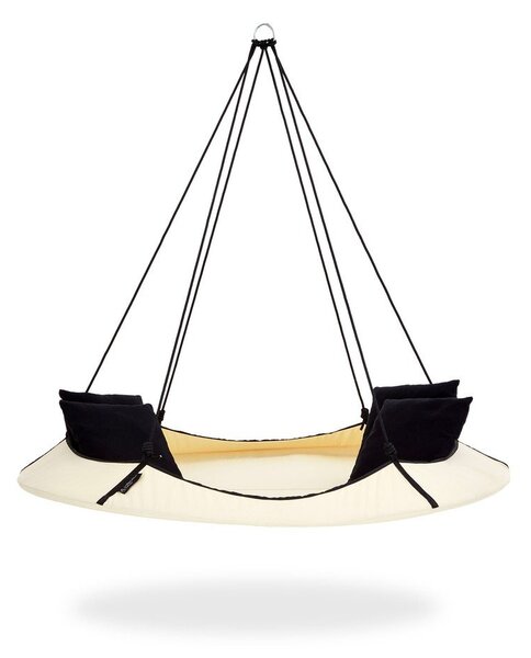Krémová zahradní houpačka – Hangout Pod