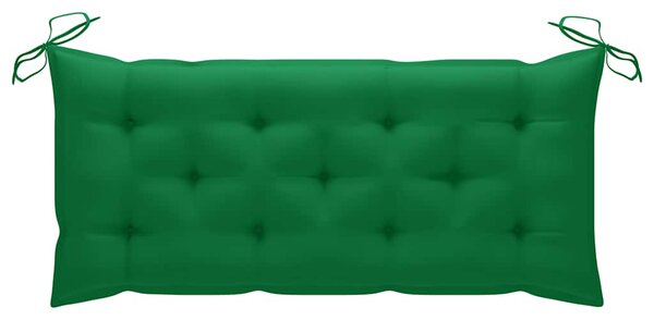 Skládací zahradní lavice s poduškou 118 cm bambus 3063869
