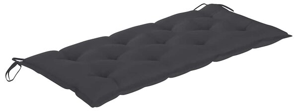 Zahradní lavice s poduškou 120 cm bambus 3063891