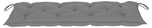 Zahradní lavice s poduškou 120 cm bambus 3063892
