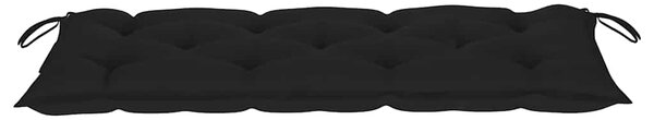 Zahradní lavice s poduškou 120 cm bambus 3063898