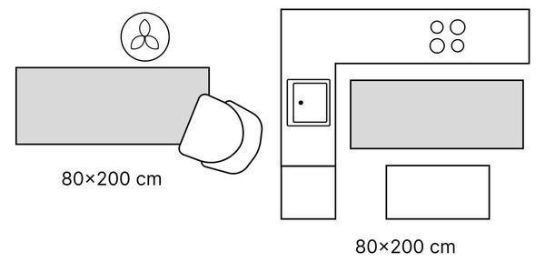 Krémový ručně tkaný vlněný běhoun 80x200 cm Scala – Villeroy&Boch