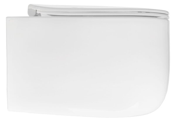 Kerasan Kerasan, NOLITA WC sedátko, SLIM, Soft Close, bílá, 539101