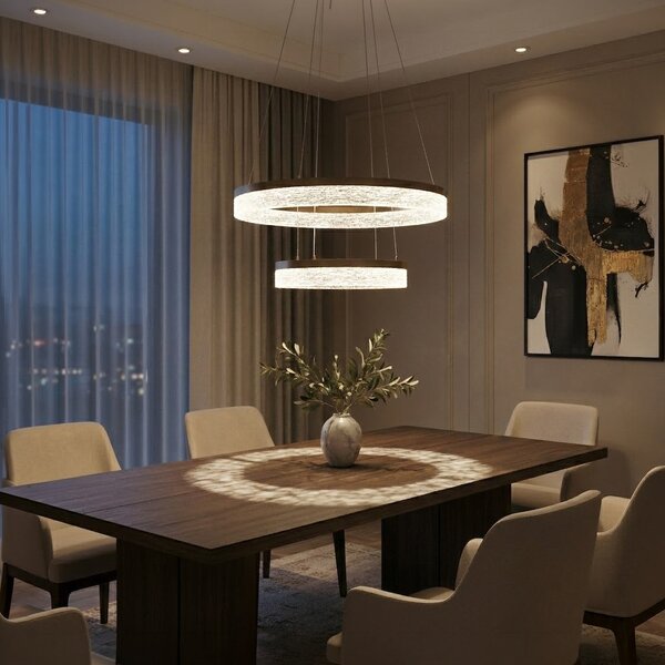 Závěsné LED svítidlo Gala, 2x LED 54w, 4000k, g