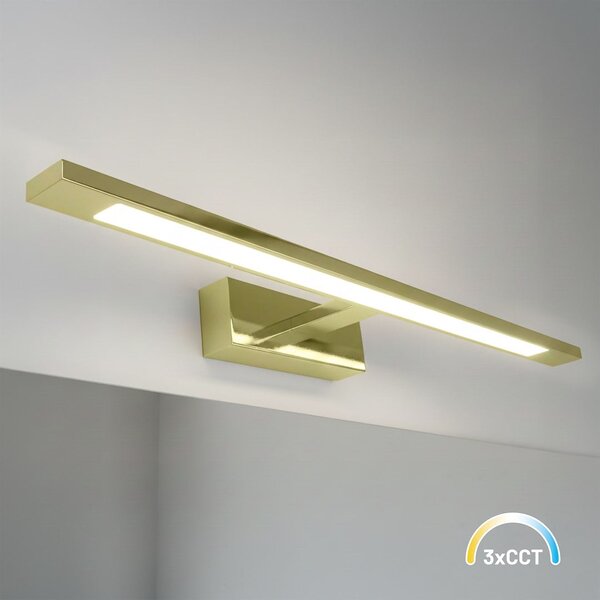 Nástěnné LED svítidlo Klimt, 1x LED 12w, 3000-6000k, (60 cm), g