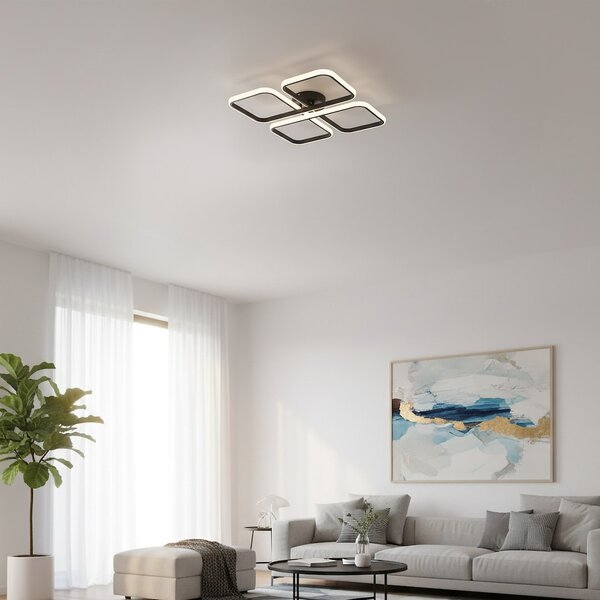 Stropní LED svítidlo Hidalgo, 1x LED 40w, 4000k, b